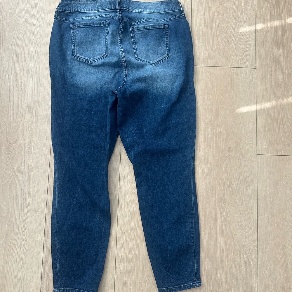 Torrid Denim Graphic Slim Jeans – Dark Wash
Size 16T - Picture 3 of 4